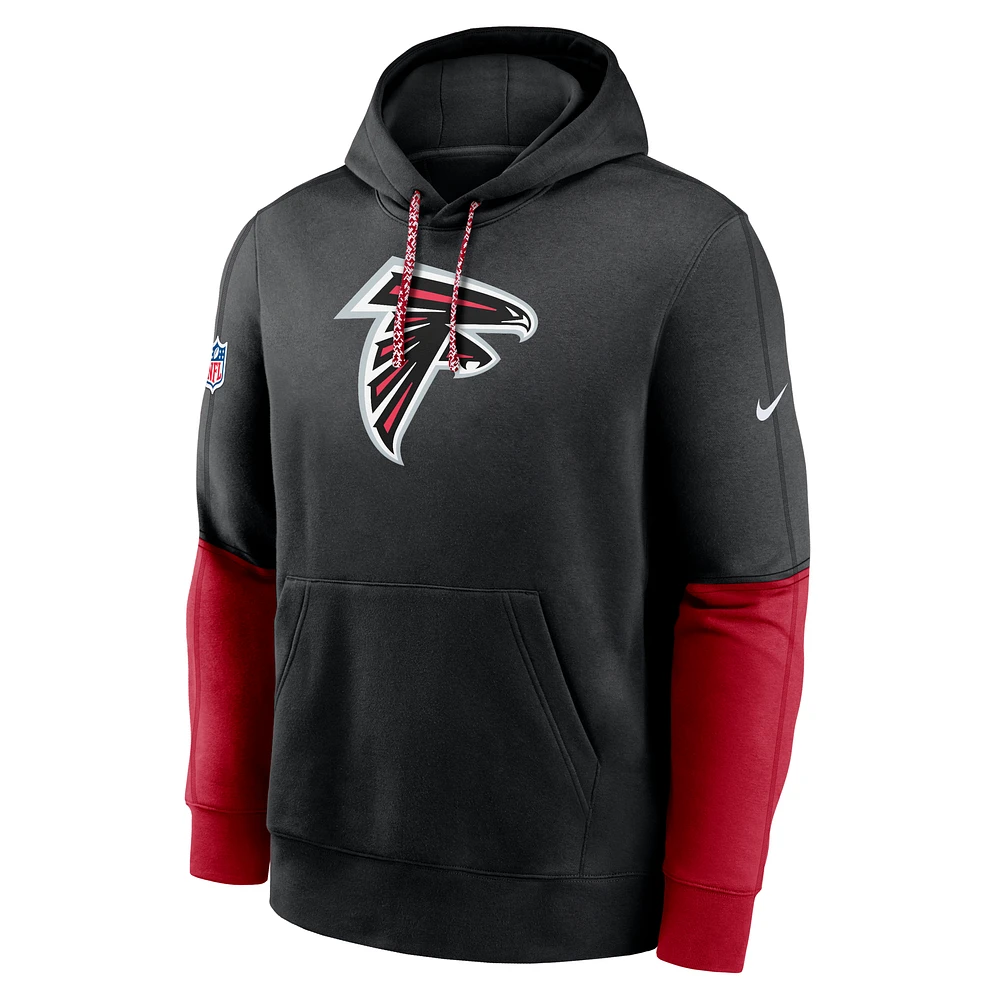 Atlanta Falcons Sideline Team Issue Club Men's Nike NFL Pullover Hoodie