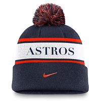 Houston Astros Peak Men's Nike MLB Cuffed Pom Beanie