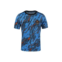 Houston Dash 2025 Men's Nike NWSL Short-Sleeve Pre-Match Top