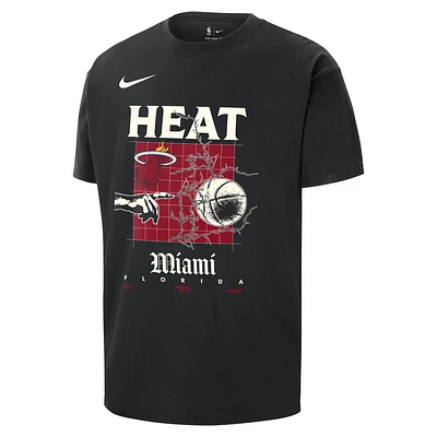 Miami Heat Courtside Men's Nike NBA Max90 T-Shirt