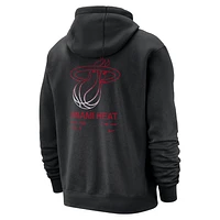 Miami Heat Club Courtside Men's Nike NBA Pullover Hoodie