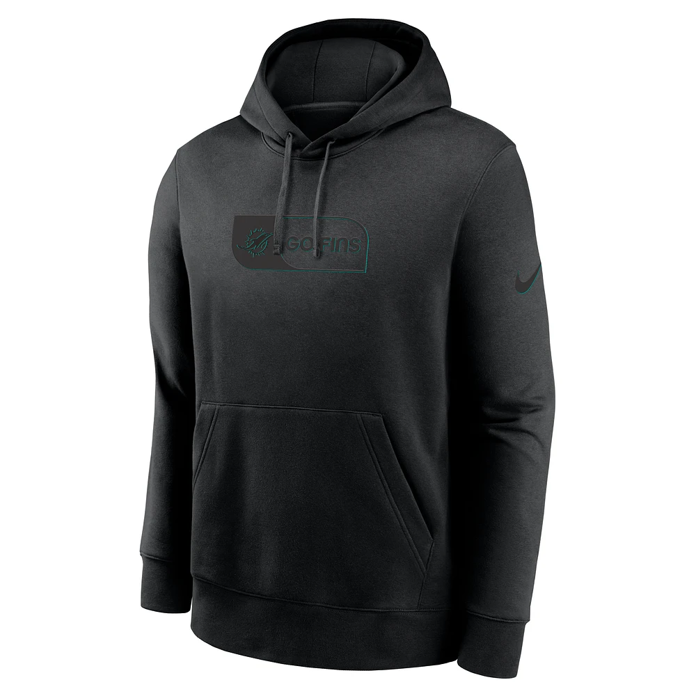 Miami Dolphins Edge Men's Nike NFL Pullover Hoodie