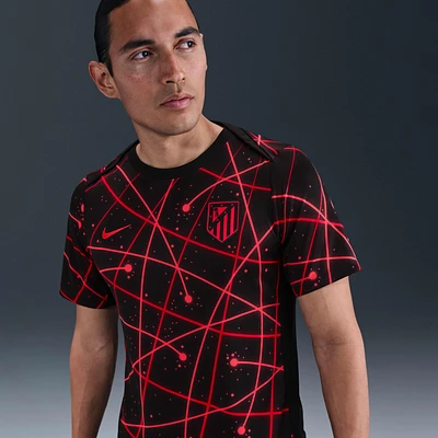 Atlético Madrid Academy Pro Men's Nike Dri-FIT Soccer Pre-Match Short-Sleeve Top