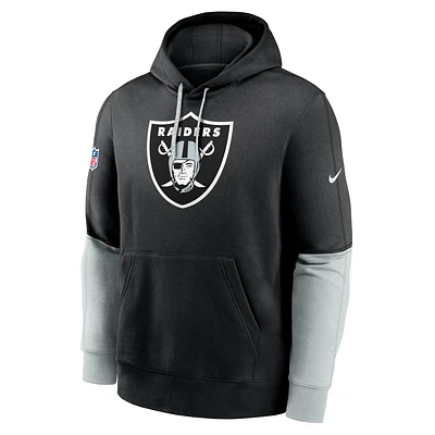 Las Vegas Raiders Sideline Team Issue Club Men's Nike NFL Pullover Hoodie