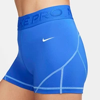 Nike Pro Women's Mid-Rise 3" Shorts