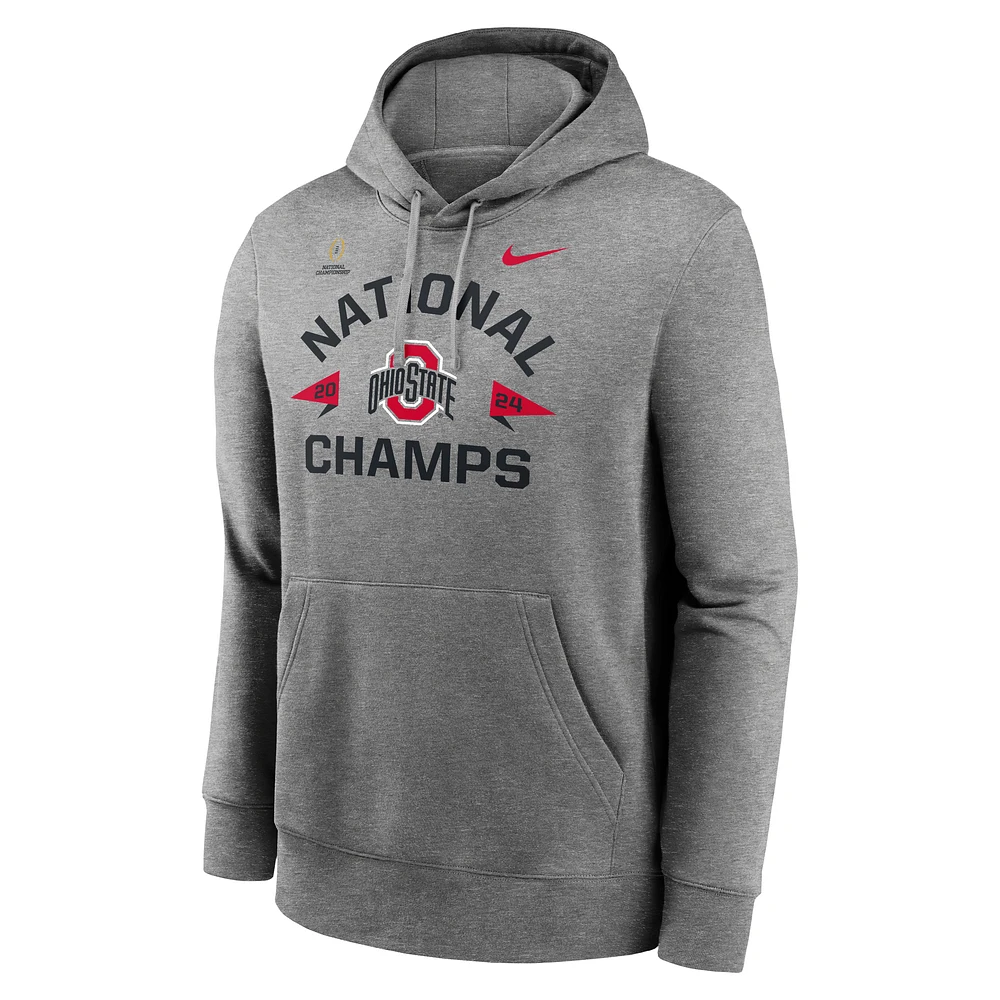 Ohio State Buckeyes 2024 College Football Playoff National Champions Men's Nike Pullover Hoodie