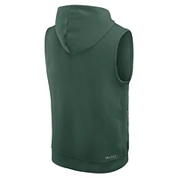 Green Bay Packers Sideline Men's Nike Dri-FIT NFL Sleeveless Pullover Hoodie