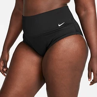 Nike Essential Women's High-Waisted Bikini Swim Bottom (Plus Size)