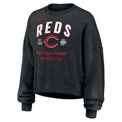 Cincinnati Reds Women's Nike MLB Pullover Crew