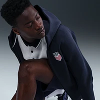 USMNT Tech Windrunner Men's Nike Soccer Fleece Full-Zip Hoodie
