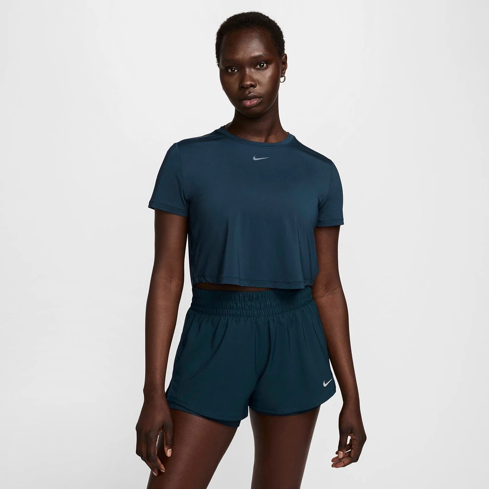 Nike One Classic Women's Dri-FIT Short-Sleeve Cropped Top