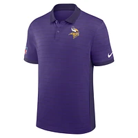 Minnesota Vikings Sideline Victory Stripe Men's Nike Dri-FIT NFL Polo