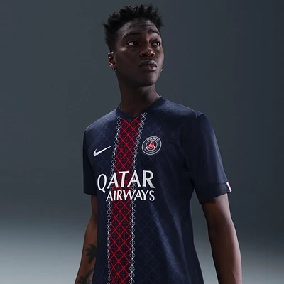 Paris Saint-Germain 2025/26 Stadium Home Men's Nike Dri-FIT Soccer Replica Jersey