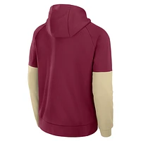 Florida State Seminoles Fitness Men’s Nike Therma College Pullover Hoodie