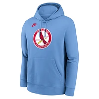 St. Louis Cardinals Cooperstown Logo Club Men's Nike MLB Pullover Hoodie