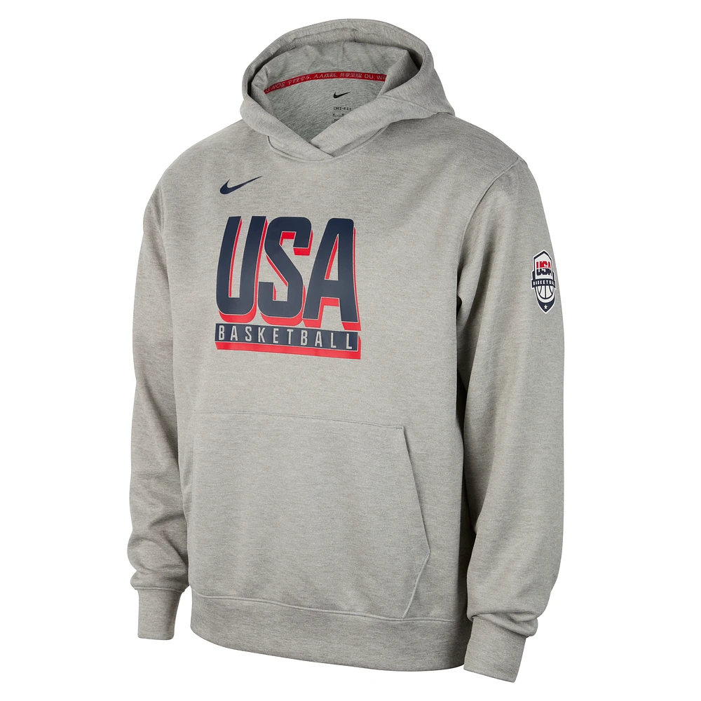 USA Practice Men's Nike Basketball Fleece Hoodie