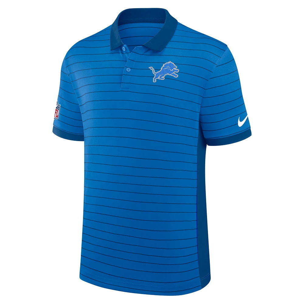 Detroit Lions Sideline Victory Stripe Men's Nike Dri-FIT NFL Polo