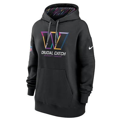 Washington Commanders Crucial Catch Club Women's Nike NFL Pullover Hoodie