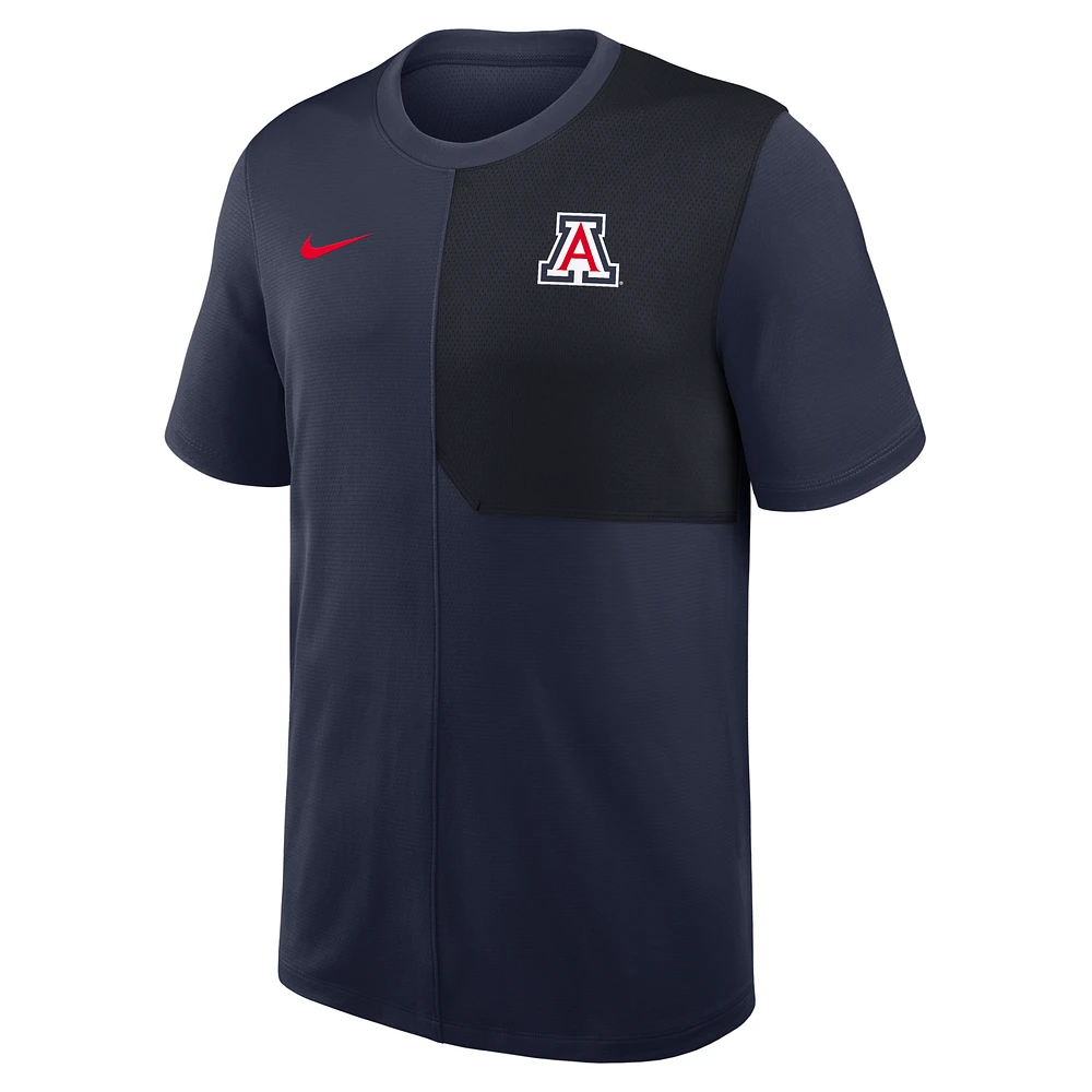 Arizona Sideline Coach Men's Nike Dri-FIT College Top