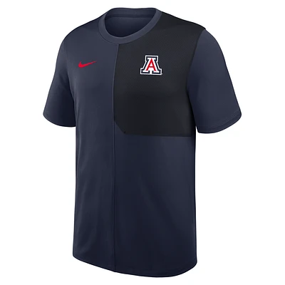 Arizona Sideline Coach Men's Nike Dri-FIT College Top