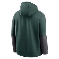 Michigan State Spartans Sideline Team Issue Club Men's Nike College Pullover Hoodie