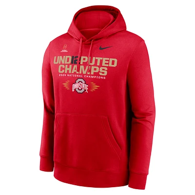 Ohio State Buckeyes 2024 College Football Playoff National Champions Und12puted Champs Men's Nike Pullover Hoodie