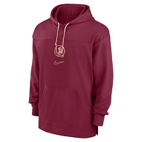 Florida State Seminoles Sideline Jersey Men's Nike Dri-FIT College Pullover Hoodie