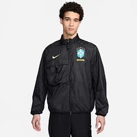 Brazil Men's Nike Soccer Halo Jacket