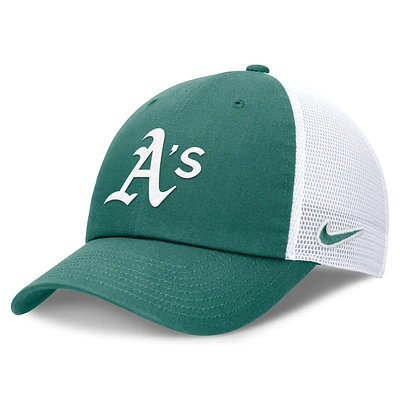 Oakland Athletics Bicoastal Club Men's Nike MLB Trucker Adjustable Hat