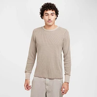 Nike Life Men's Heavyweight Waffle Long-Sleeve Top