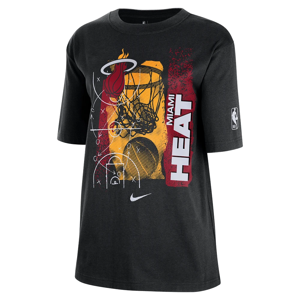 Miami Heat Courtside Women's Nike NBA T-Shirt