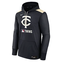 Minnesota Twins Authentic Collection Men's Nike Therma MLB Pullover Hoodie