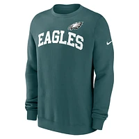 Philadelphia Eagles Club Men's Nike NFL Pullover Crew