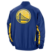 Golden State Warriors DNA Courtside Men's Nike NBA Woven Graphic Jacket