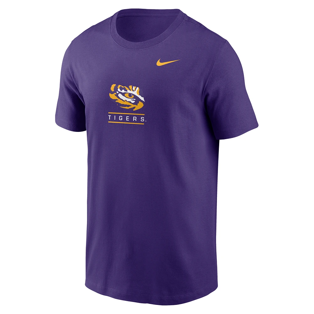 LSU Tigers Primetime Wordmark Men's Nike College T-Shirt