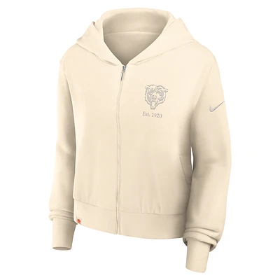 Chicago Bears Established Women’s Nike NFL Full-Zip Hoodie
