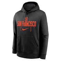 San Francisco Giants Club Slack Men's Nike MLB Pullover Hoodie