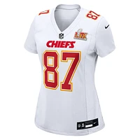 Travis Kelce Kansas City Chiefs Super Bowl LIX Women’s Nike NFL Game Fashion Jersey