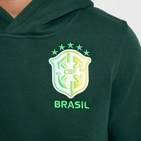 Brazil Club Big Kids' (Boys') Nike Soccer Pullover Hoodie