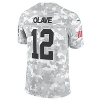 Chris Olave New Orleans Saints Salute to Service Men's Nike Dri-FIT NFL Limited Jersey