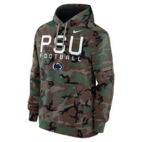 Penn State Nittany Lions Military Appreciation Club Men’s Nike College Pullover Hoodie