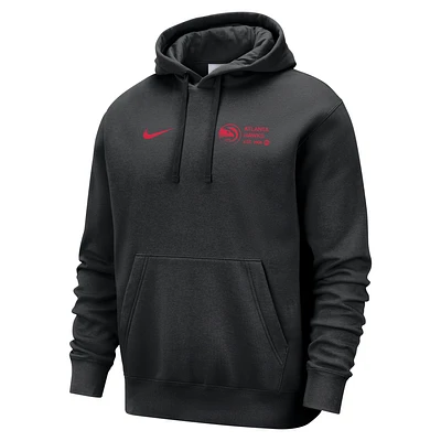 Atlanta Hawks Club Courtside Men's Nike NBA Pullover Hoodie