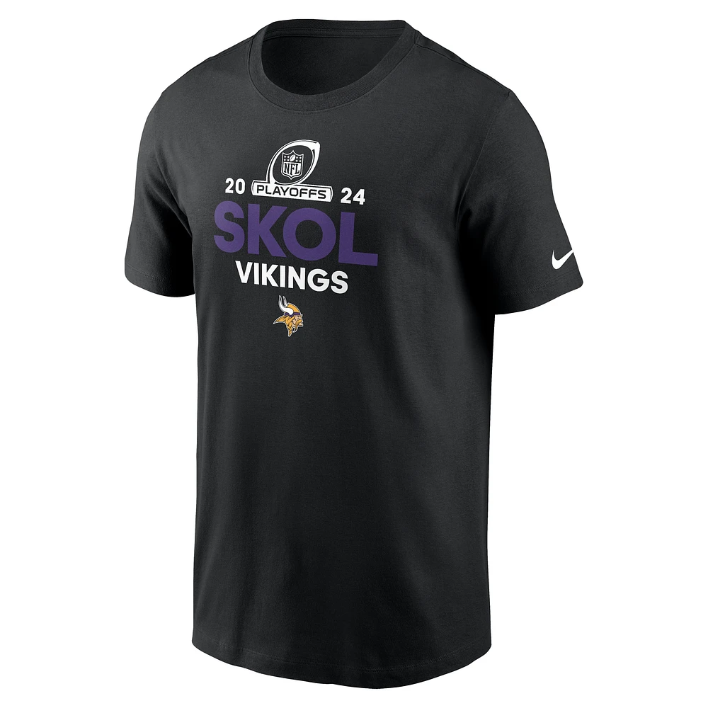 Minnesota Vikings 2024 NFL Playoffs Men's Nike T-Shirt