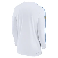 Los Angeles Chargers Sideline Coach Men's Nike Dri-FIT NFL Long-Sleeve Top