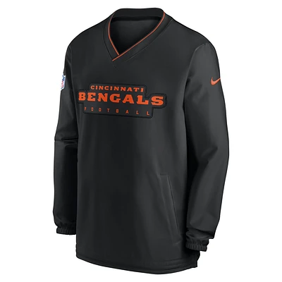 Cincinnati Bengals Sideline Men's Nike NFL Long-Sleeve Windshirt