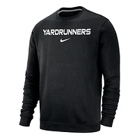 Nike College Club Fleece Yardrunners Men's Crew-Neck Sweatshirt