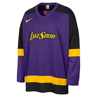 Los Angeles Lakers City Edition Men's Nike NBA Hockey Jersey