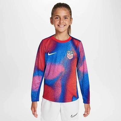 USMNT Academy Pro Big Kids' Nike Dri-FIT Soccer Crew-Neck Long-Sleeve Top