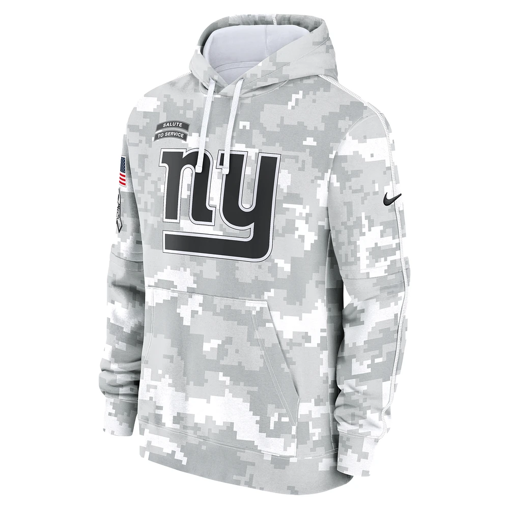 New York Giants Salute to Service Primary Edge Club Men's Nike NFL Pullover Hoodie