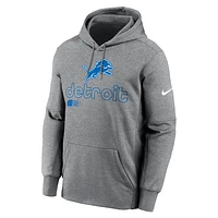 Detroit Lions Men’s Nike Therma NFL Pullover Hoodie